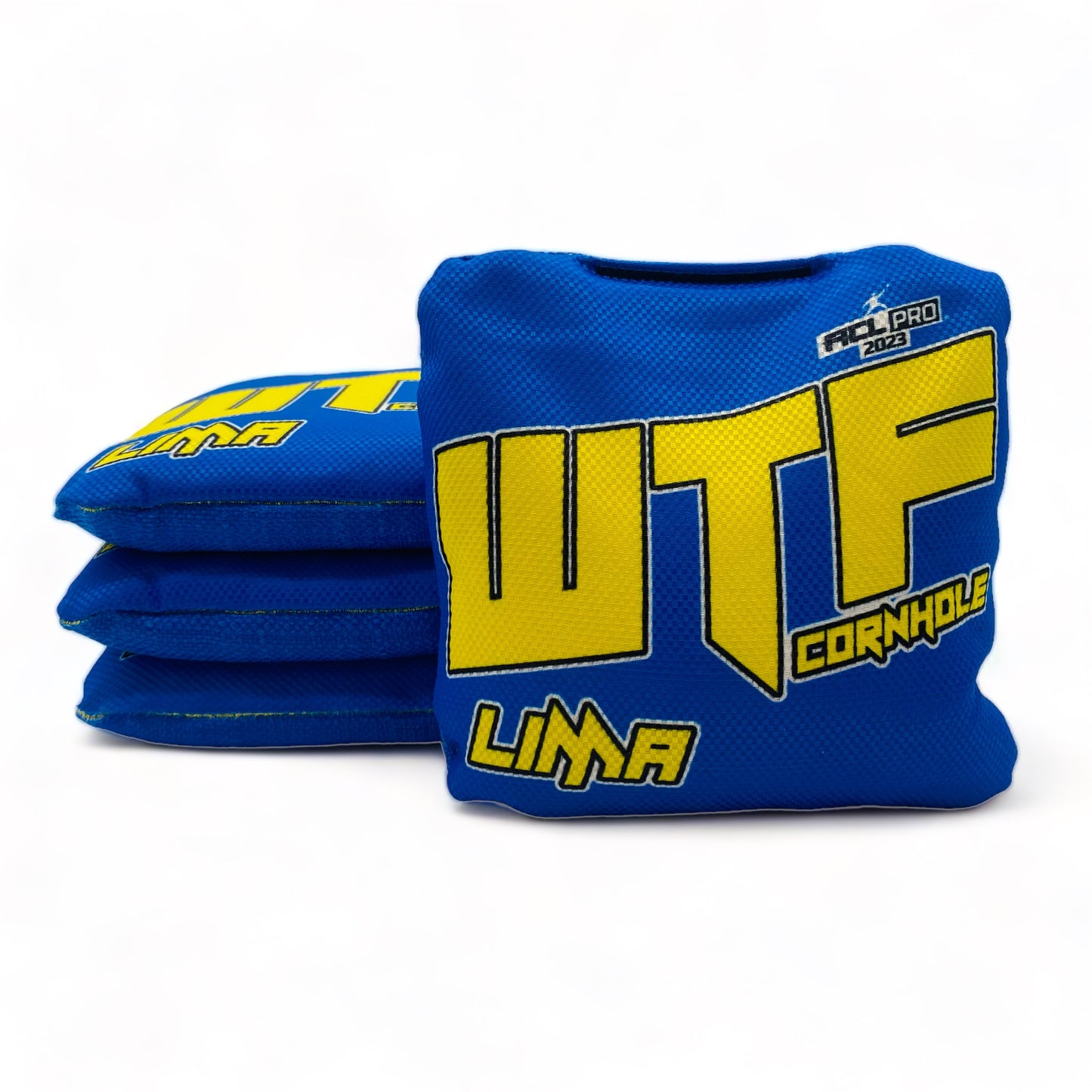 Lima | WTF Cornhole | Cornhole Bags | Set of 4 | Speed: 6/9.5