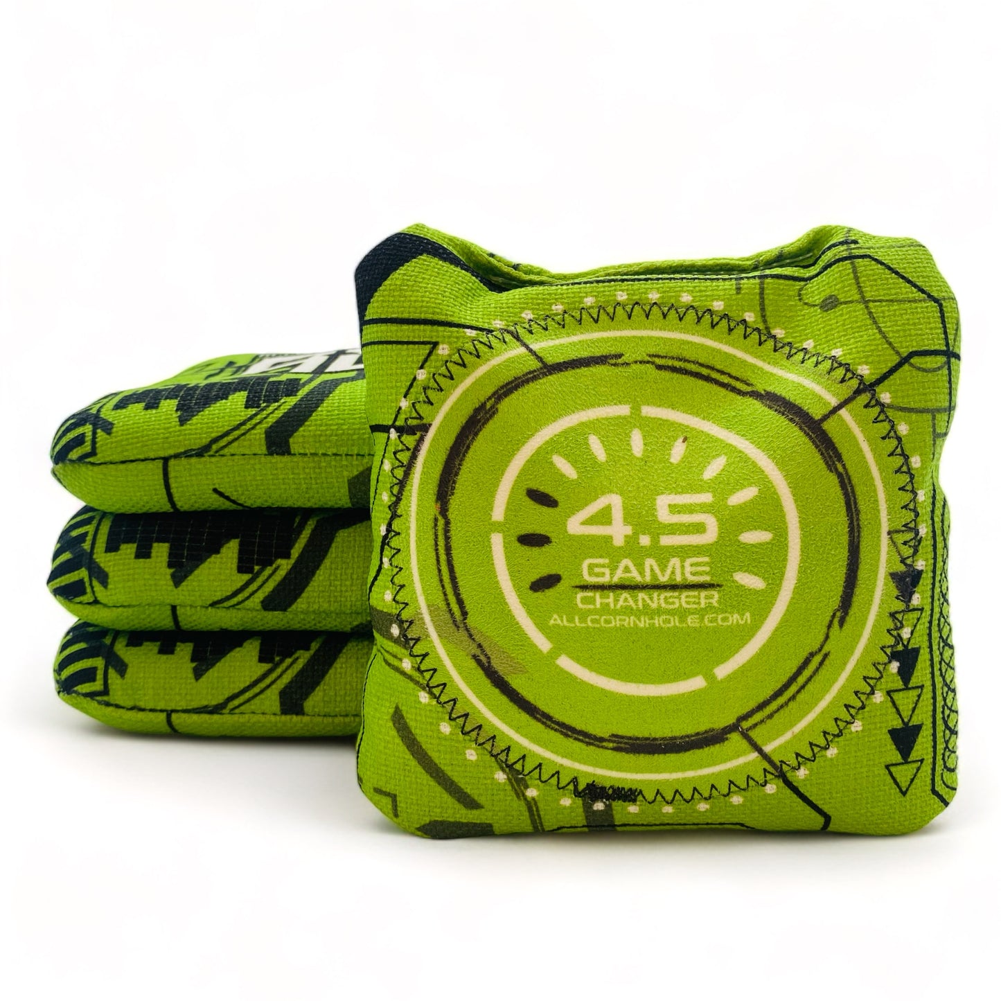 GameChanger Evolution (4.5" Patch) | Cornhole Bags | AllCornhole | Set of 4 | Speed: see description