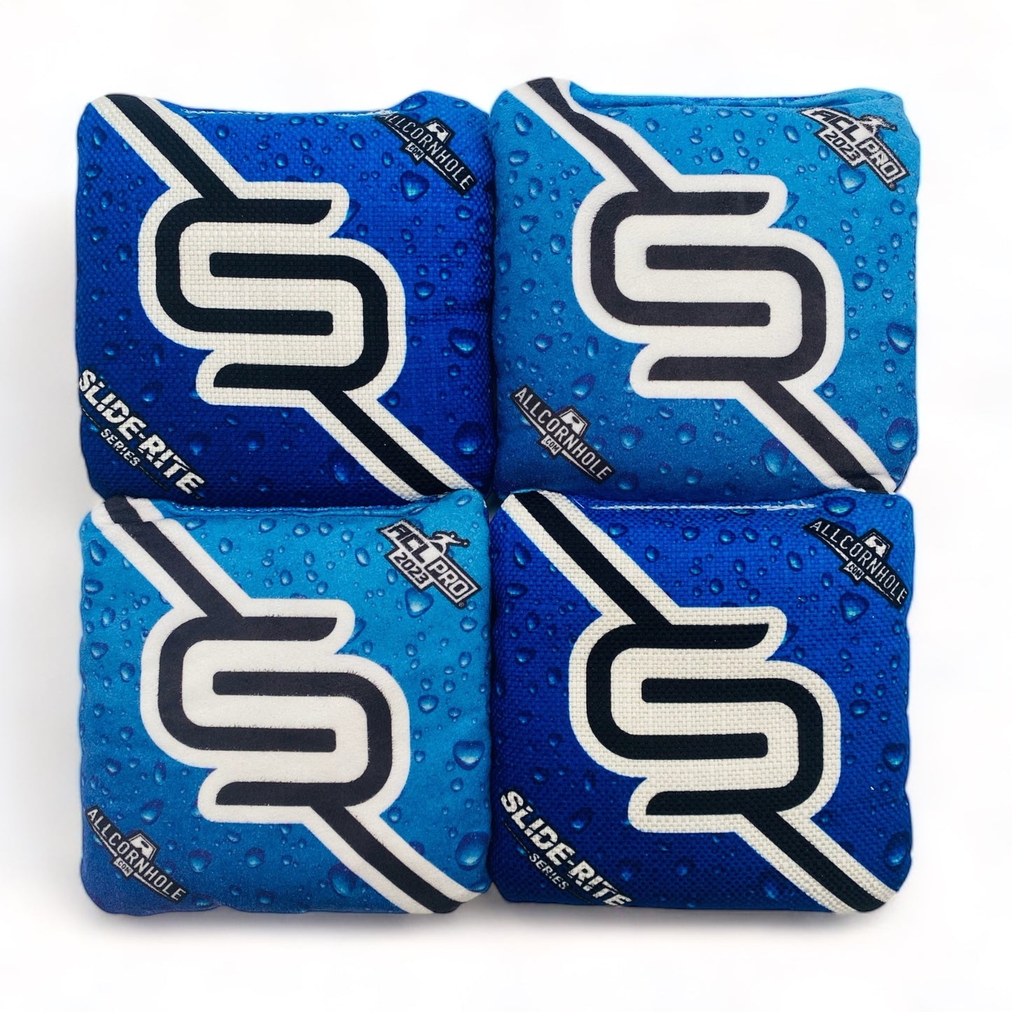 Slide-Rite | Cornhole Bags | AllCornhole | Set of 4 | Speed 2/6