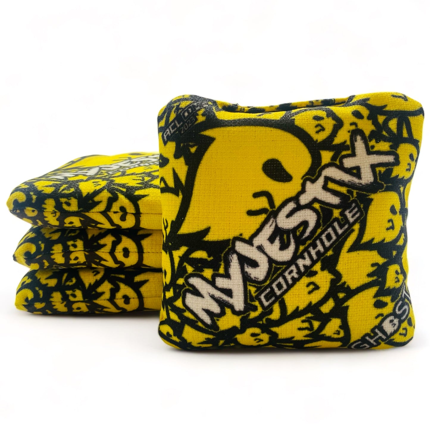 Ghost | MX Cornhole | Cornhole Bags | Set of 4 | Speed: 6/9 I
