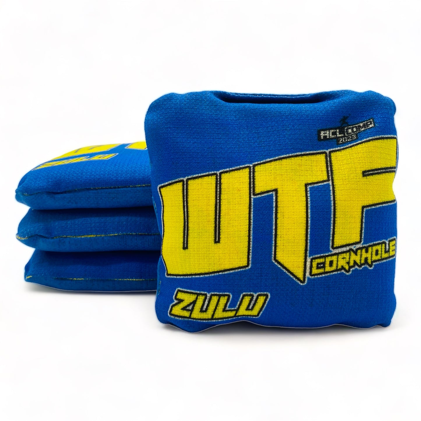 Zulu | WTF Cornhole | Cornhole Bags | Set of 4 | Speed: 6.5/9