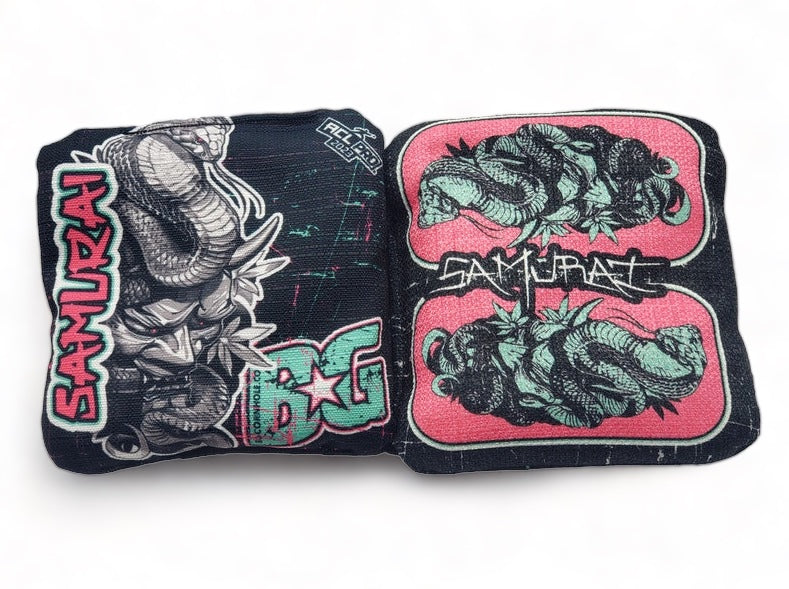 Samurai | BG | Cornhole Bags | Set of 4 | Speed: 4/9.5