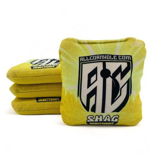 Shag Contrast | Cornhole Bags | AllCornhole | Set of 4 | Speed 4.5/9.5
