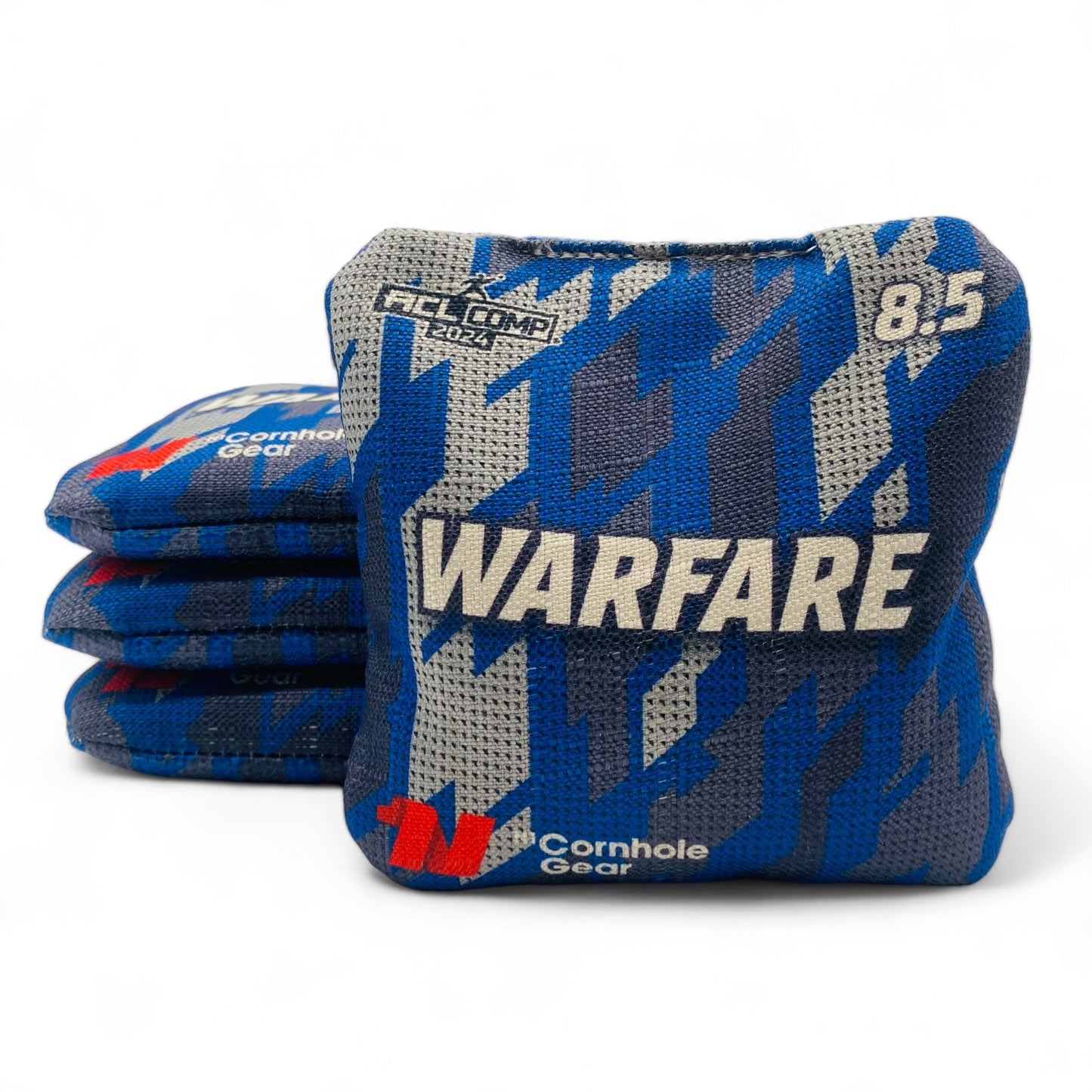 Warfare | N1 Cornhole Gear | Cornhole Bags | Set of 4 | Speed: 6/8.5