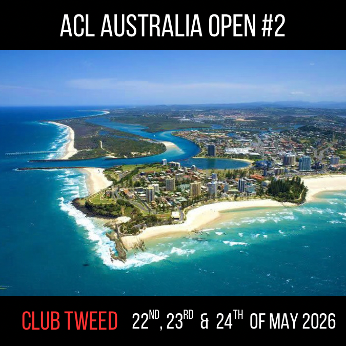 Tournament Registration [Singles] - ACL Australia Open #2 - Club Tweed