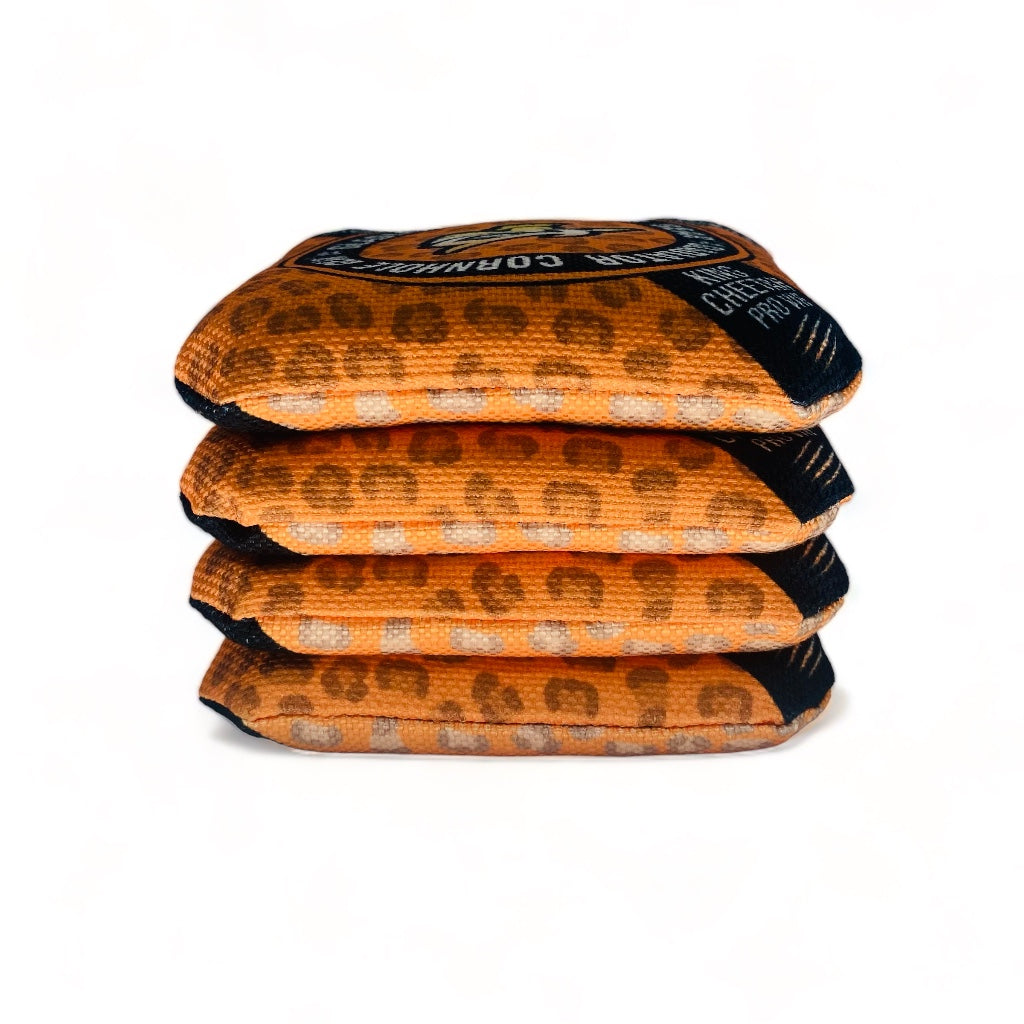 King Cheetah VIII | Gladiator Cornhole Gear | Cornhole Bags | Set of 4 | Speed: 8/10