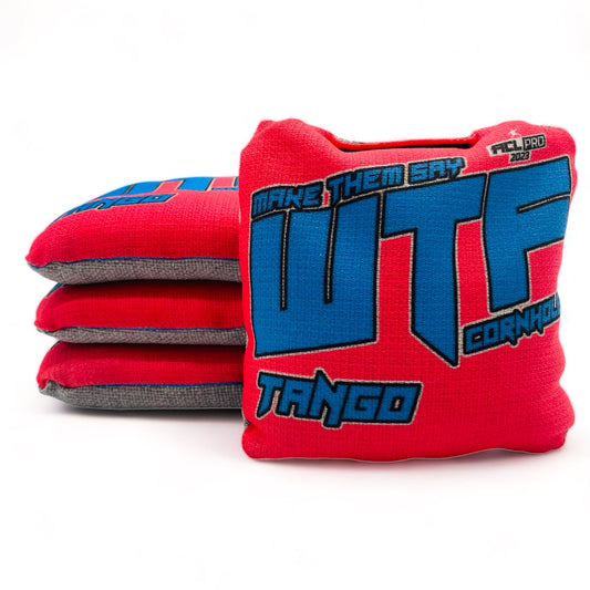 Tango | WTF Cornhole | Cornhole Bags | Set of 4 | Speed: 4/9.5