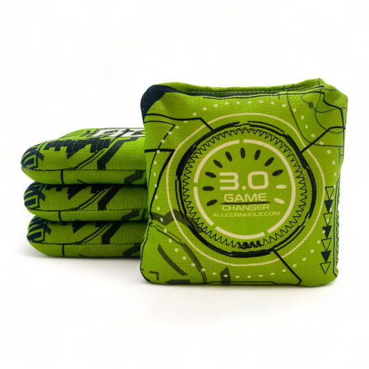 GameChanger Evolution (3.0" Patch) | Cornhole Bags | AllCornhole | Set of 4 | Speed: see description